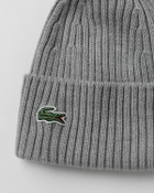 Lacoste Knitted Cap Grey Beanies