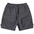 GOOPiMADE Men's "P-1X" Reversible 2-Way Utility Shorts in Iron