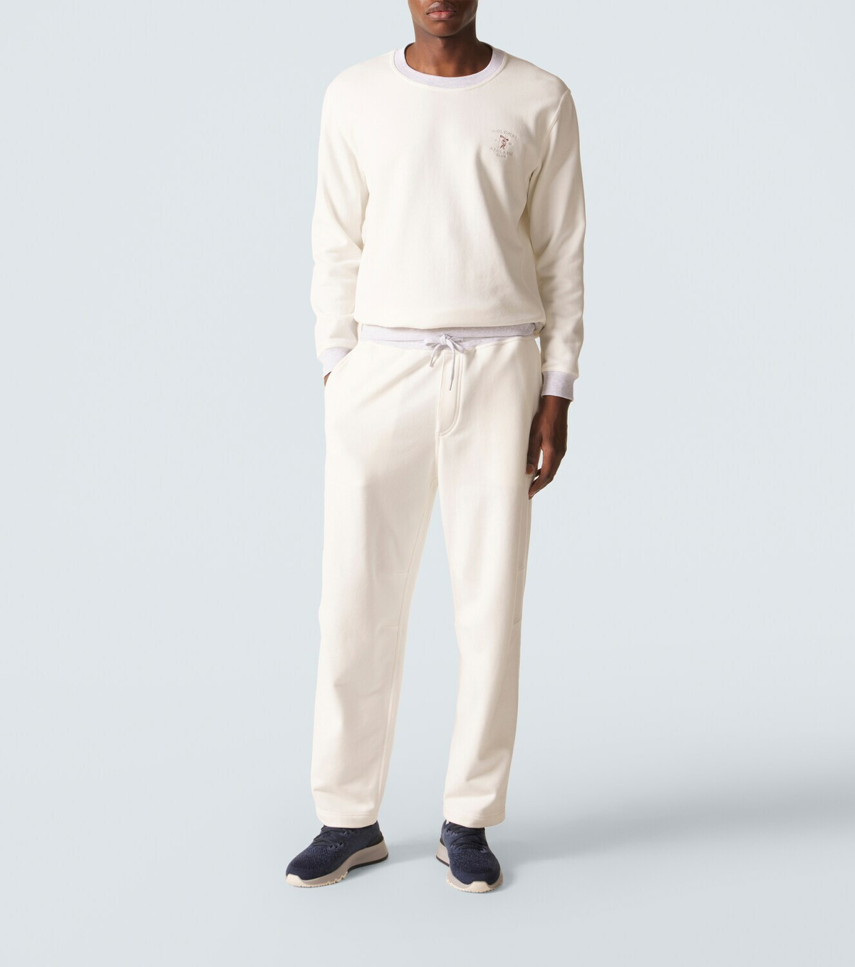 Brunello Cucinelli Cotton jersey sweatpants