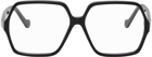 Loewe Black Thin Pentagon Glasses