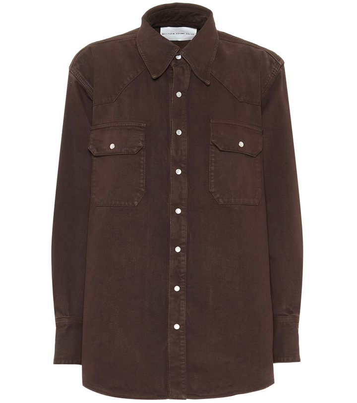 Photo: Matthew Adams Dolan - Denim shirt