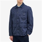 Barbour Men's Cotton Salter Casual Jacket in Navy