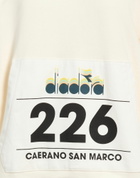 Diadora Womens Sweatshirt Cream