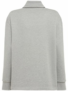 ANNAGRETA Florence Cotton Sweatshirt Polo