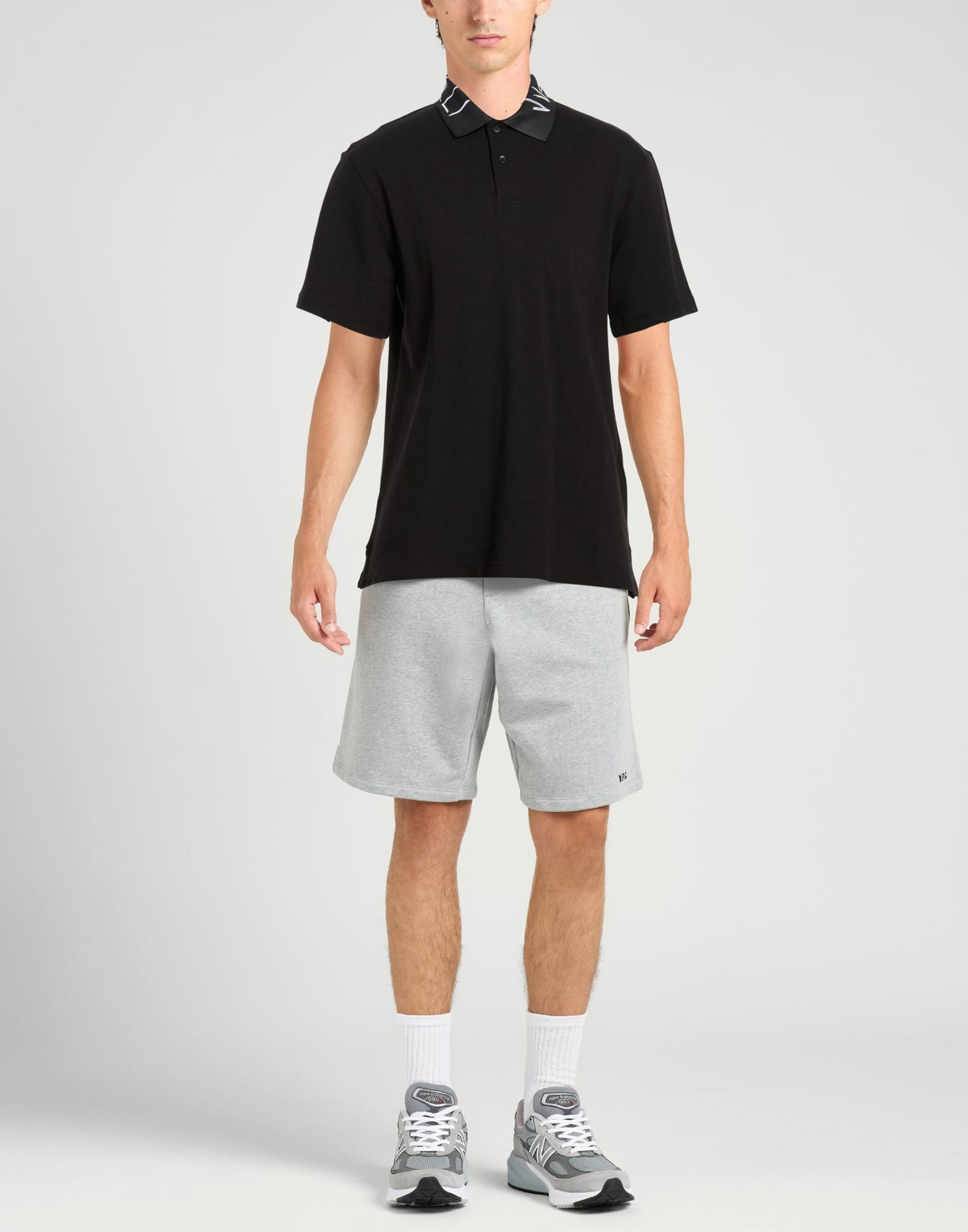 Just Cavalli Mens Polo shirt in Black