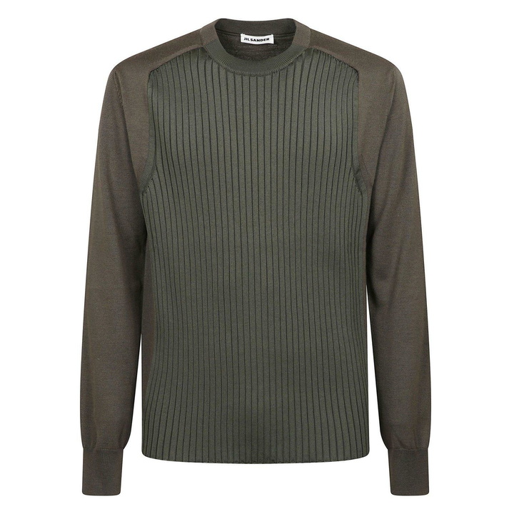 Photo: Jil Sander Crewneck Knitted Jumper