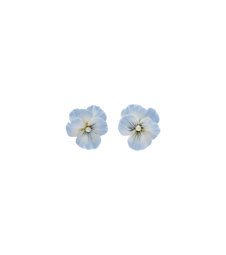 Photo: Jennifer Behr Viletta floral earrings