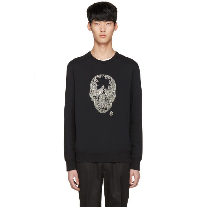 Photo: Alexander McQueen Black Skull Pullover