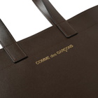 Comme des Garçons Classic Leather Tote Bag in Brown