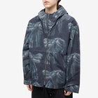 Acne Studios Men's Ofellod Kilimnik Print Jacket in Black/Dark Blue