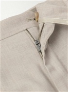 Incotex - Venezia 1951 Slim-Fit Pleated Wool Trousers - Neutrals