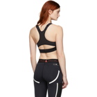 adidas by Stella McCartney Black Stronger For It Soft Sports Bra