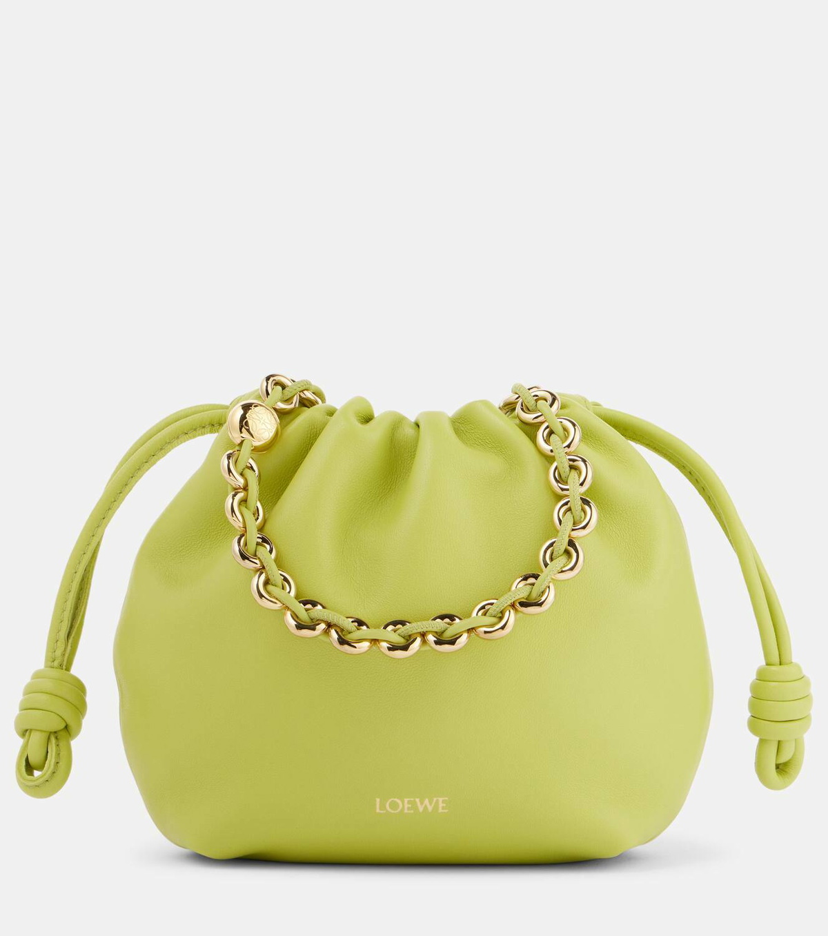 Loewe Paula's Ibiza Flamenco Mini leather bucket bag Loewe
