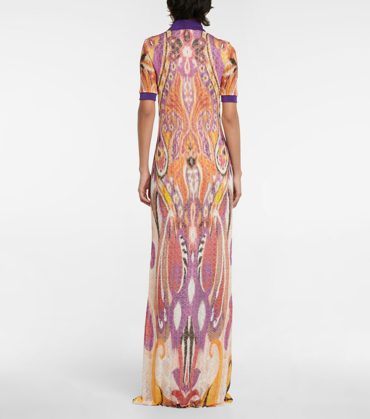 Etro - Crochet polo maxi dress Etro