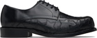 Stefan Cooke Black Star Square Toe Derbys