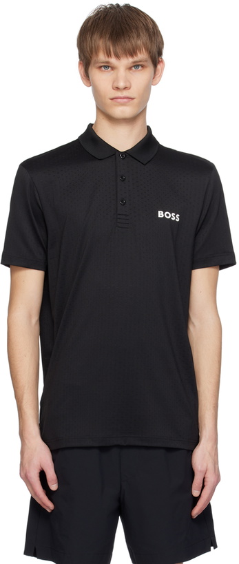 Photo: BOSS Black Degradé-Jacquard Polo