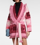 Alanui - Icon jacquard cashmere cardigan