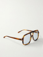 LOEWE - Aviator-Style Tortoiseshell Acetate Sunglasses