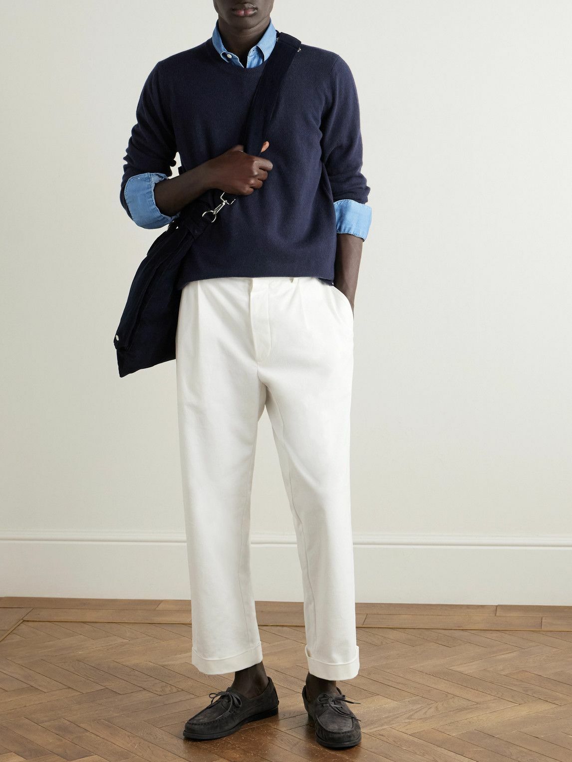 Ghiaia Cashmere - Cashmere Sweater - Blue