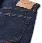 OrSlow - 107 Slim-Fit Stretch-Denim Jeans - Blue