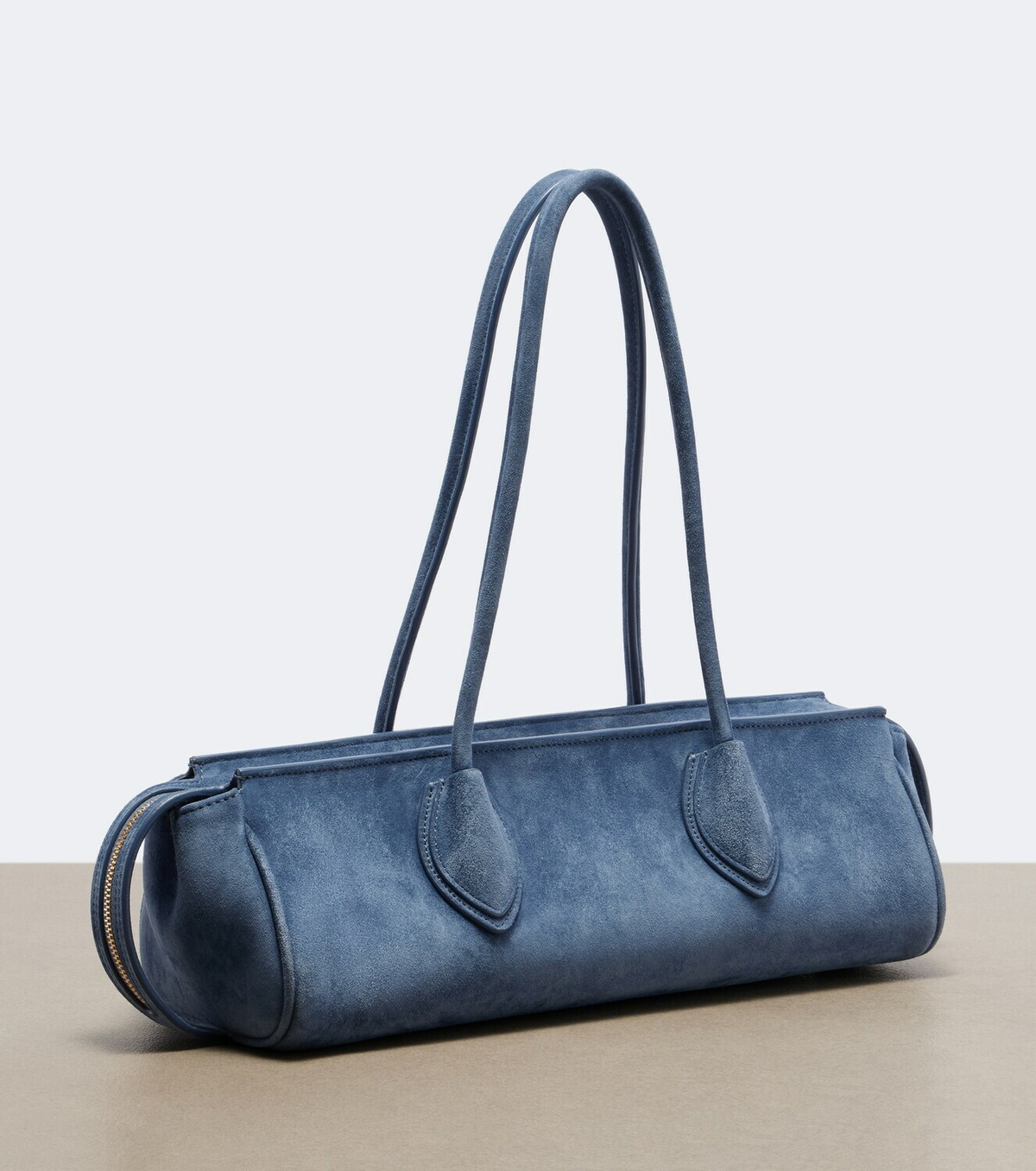 Khaite Donna Medium suede shoulder bag