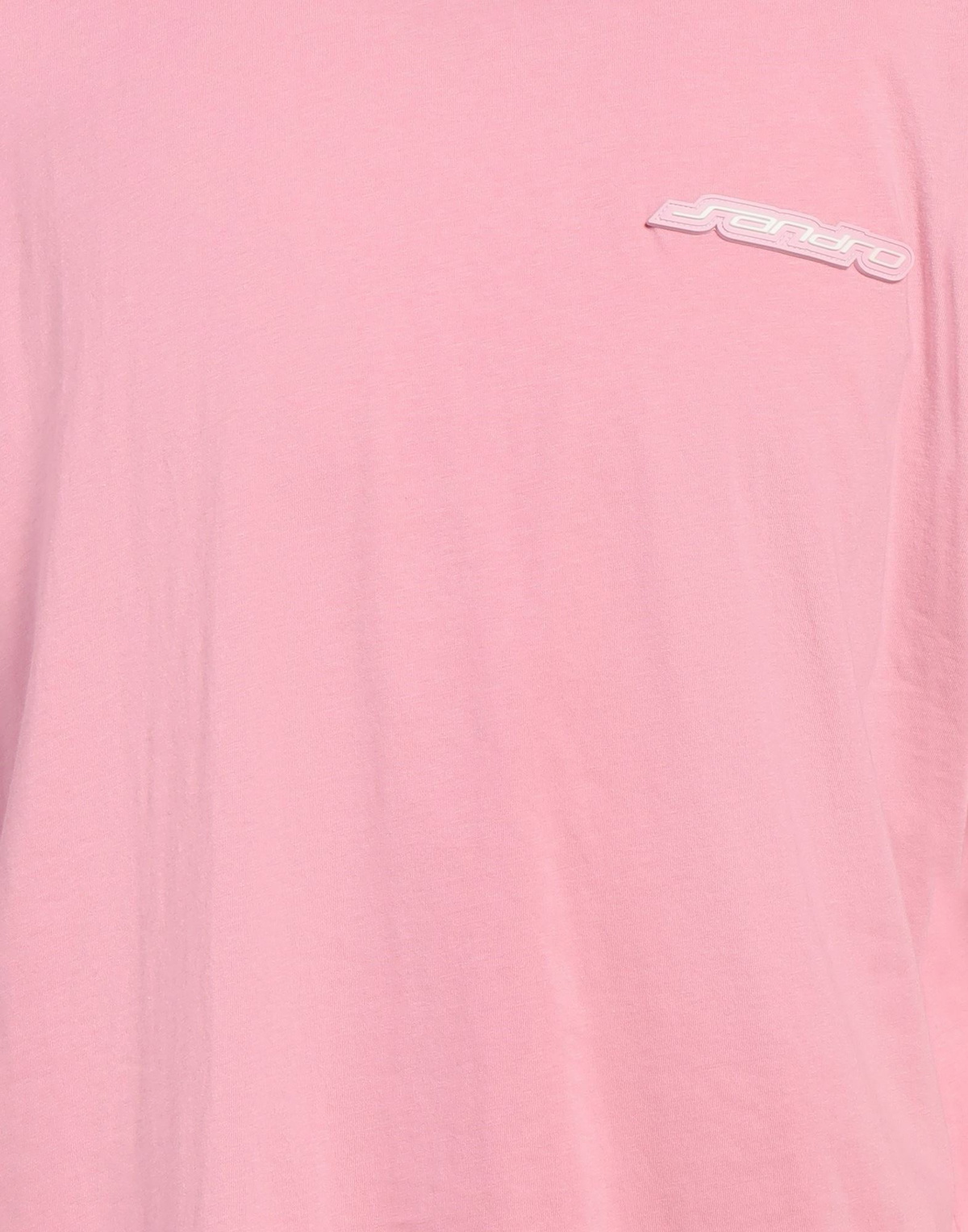 Sandro Mens T-shirt in Pink