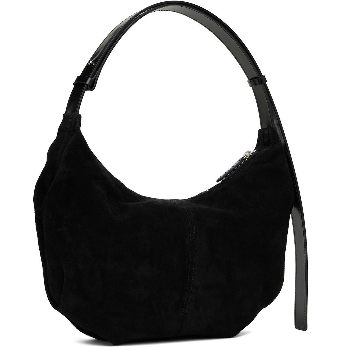 Nothing Written Black HT Suede Shoulder Bag