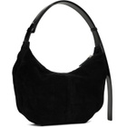 Nothing Written Black HT Suede Shoulder Bag