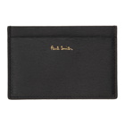 Paul Smith Black Metal Camouflage Card Holder