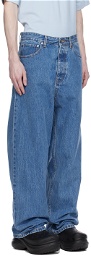VTMNTS Blue Baggy Jeans