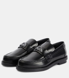 Alexander McQueen Seal leather loafers