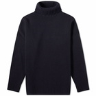 Harmony Men's Windy Roll Neck Knit in Navy