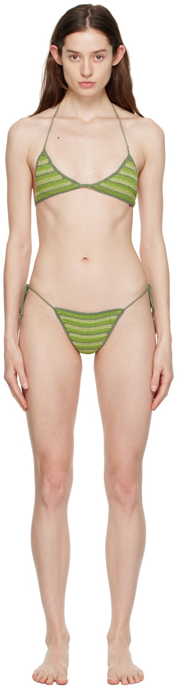Akoia Green Twiggy Bikini