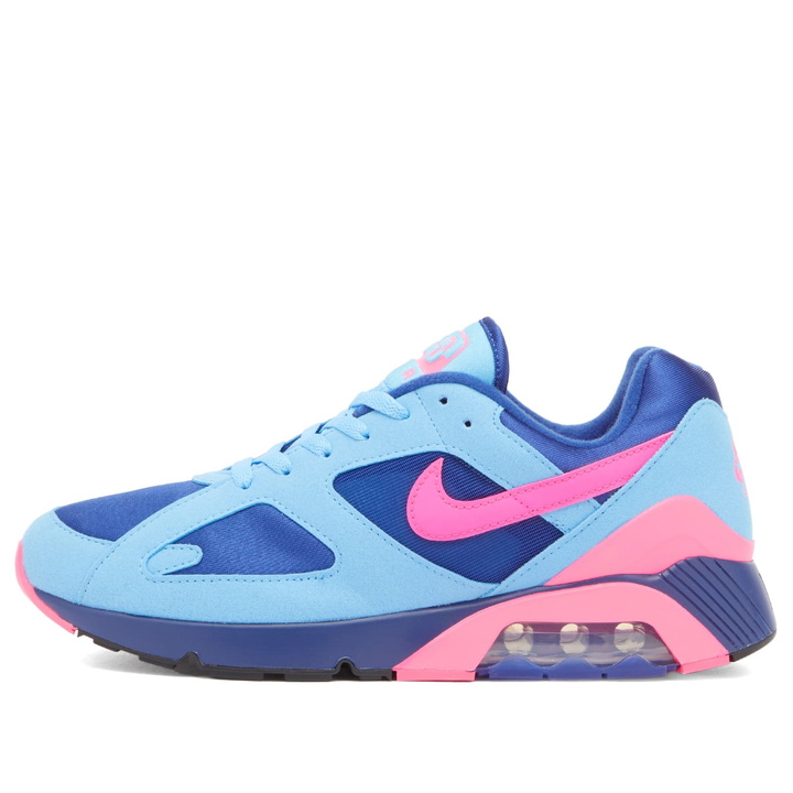 Photo: Nike Men's Air 180 Sneaker in University Blue/Hyper Pink