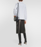 A.P.C. Loula striped cotton blouse