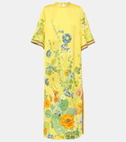 Alémais Floral midi dress