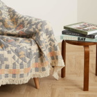 Pendleton Fringed Cotton Throw in Blue Ridge 