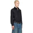 Vivienne Westwood Black Two Button Krall Shirt