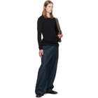 LEMAIRE Black Long-Sleeve T-shirt