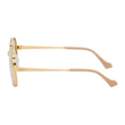 Gucci Gold GG0788S Sunglasses