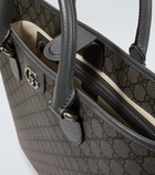 Gucci Ophidia GG Medium leather-trimmed tote bag