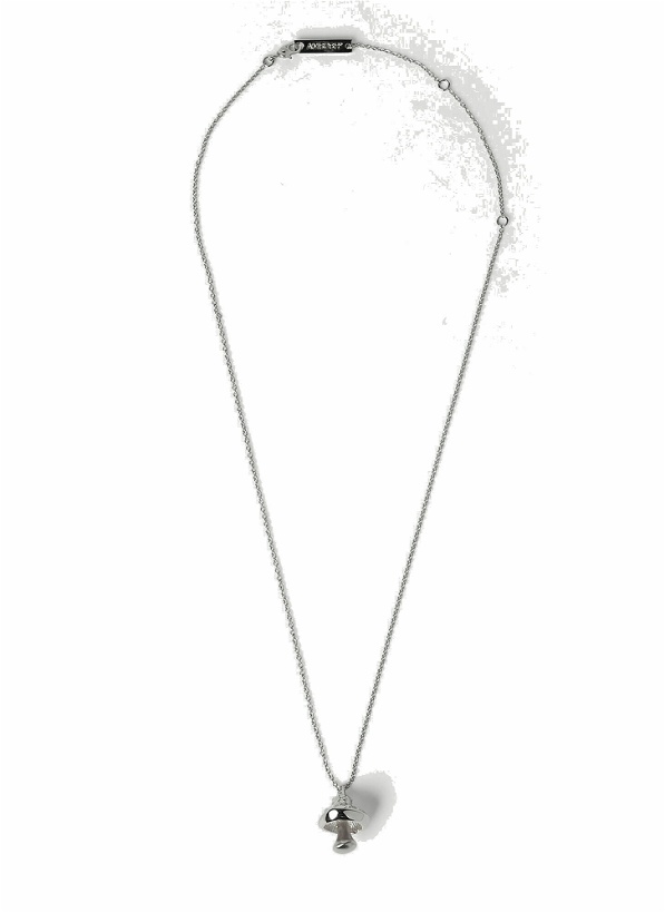 Photo: Mushroom Charm Necklace in Silver