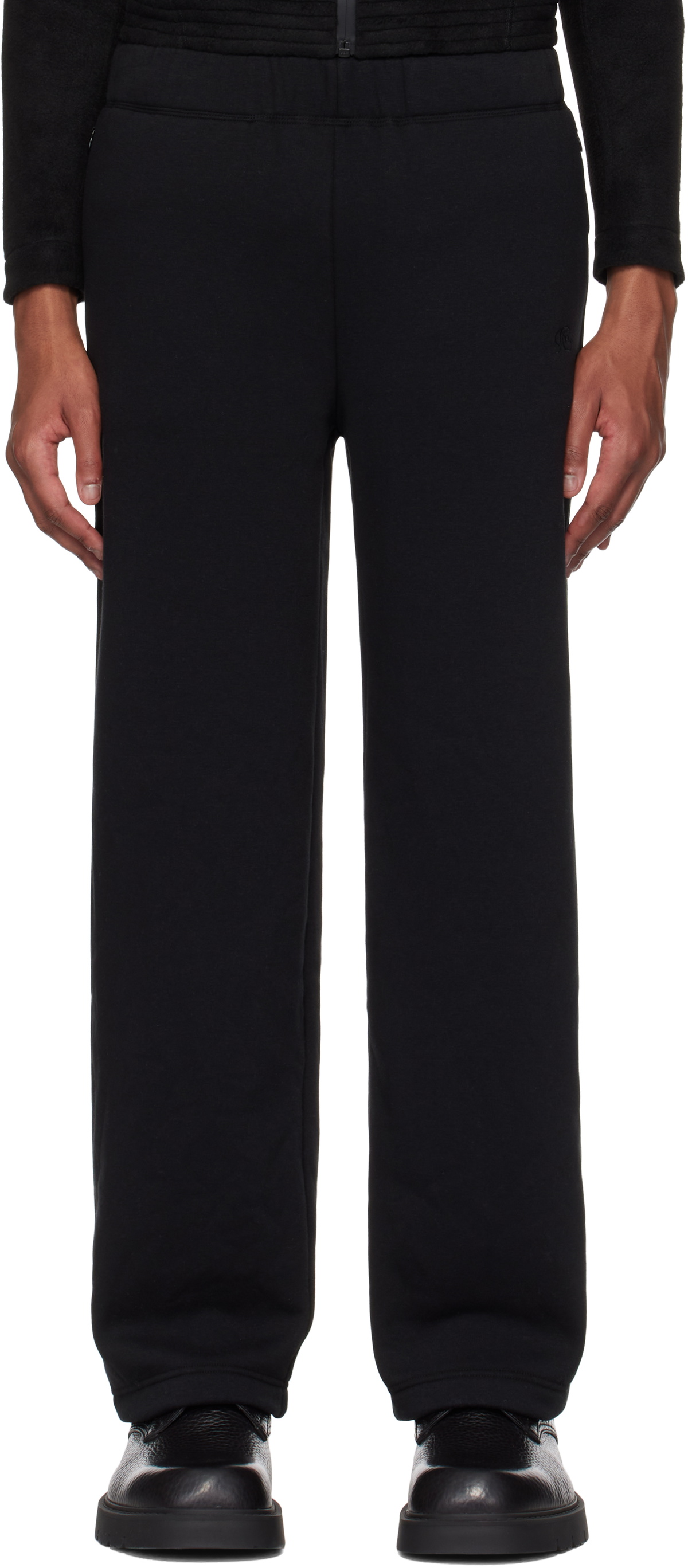 Fax Copy Express Black Ultra Soft Casual Sweatpants