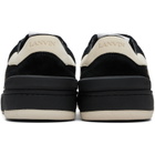 Lanvin Black Clay Perforated Sneakers