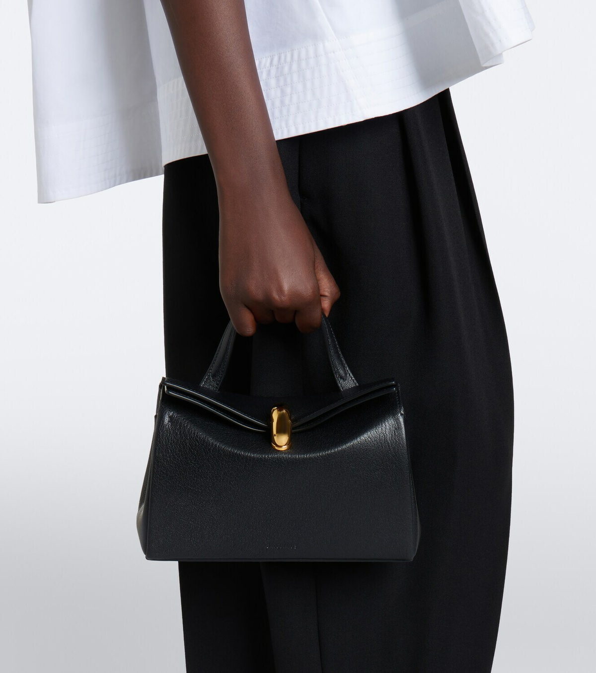 Jacquemus Valérie Small leather top-handle bag