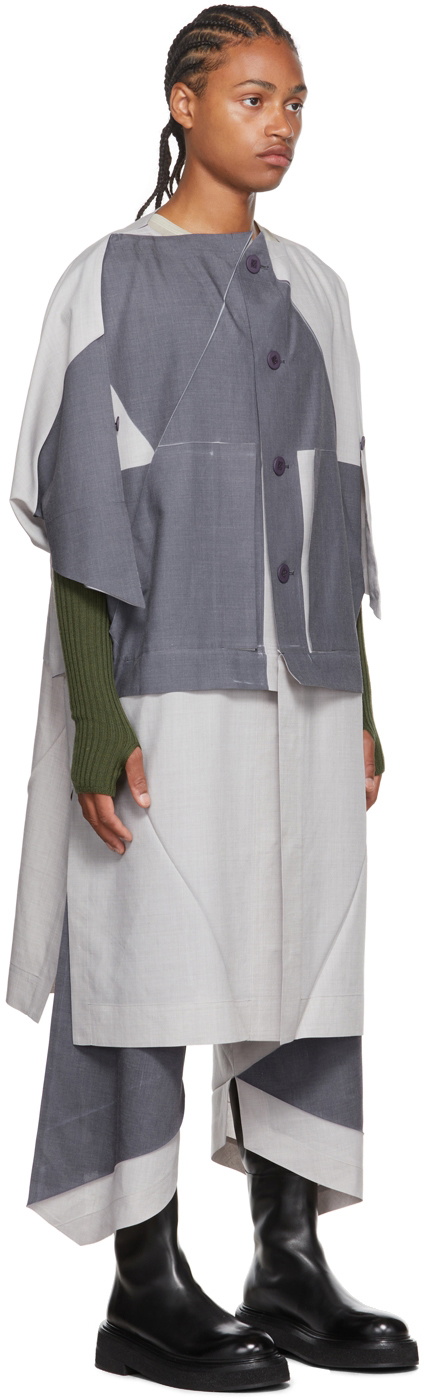 Issey miyake discount asymmetrical coat