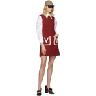 Valentino Red Double Pocket A-Line Dress