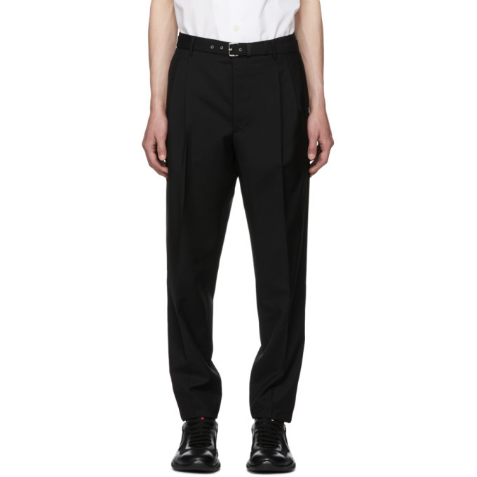 Prada Black Mohair Trousers Prada