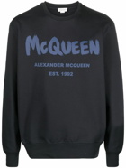ALEXANDER MCQUEEN - Logo Cotton Sweatshirt