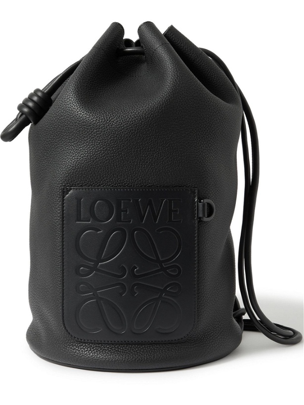 Photo: LOEWE - Sailor Full-Grain Leather Bucket Bag